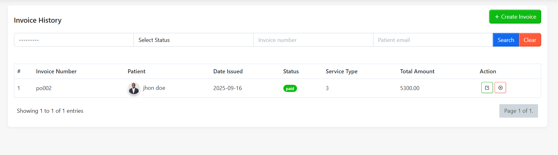 Discharge Documentation